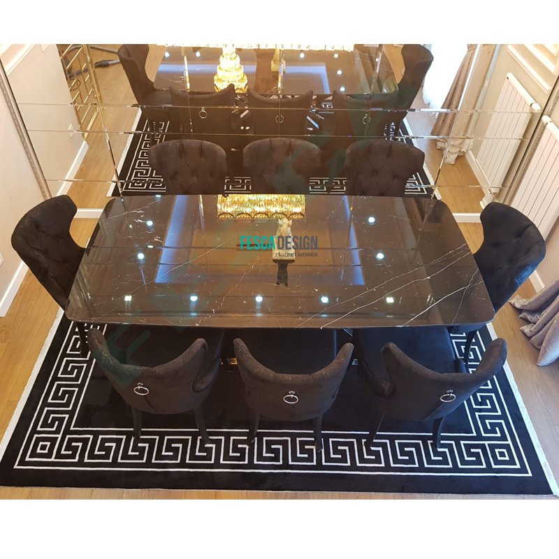 Black Pearl Marble Table